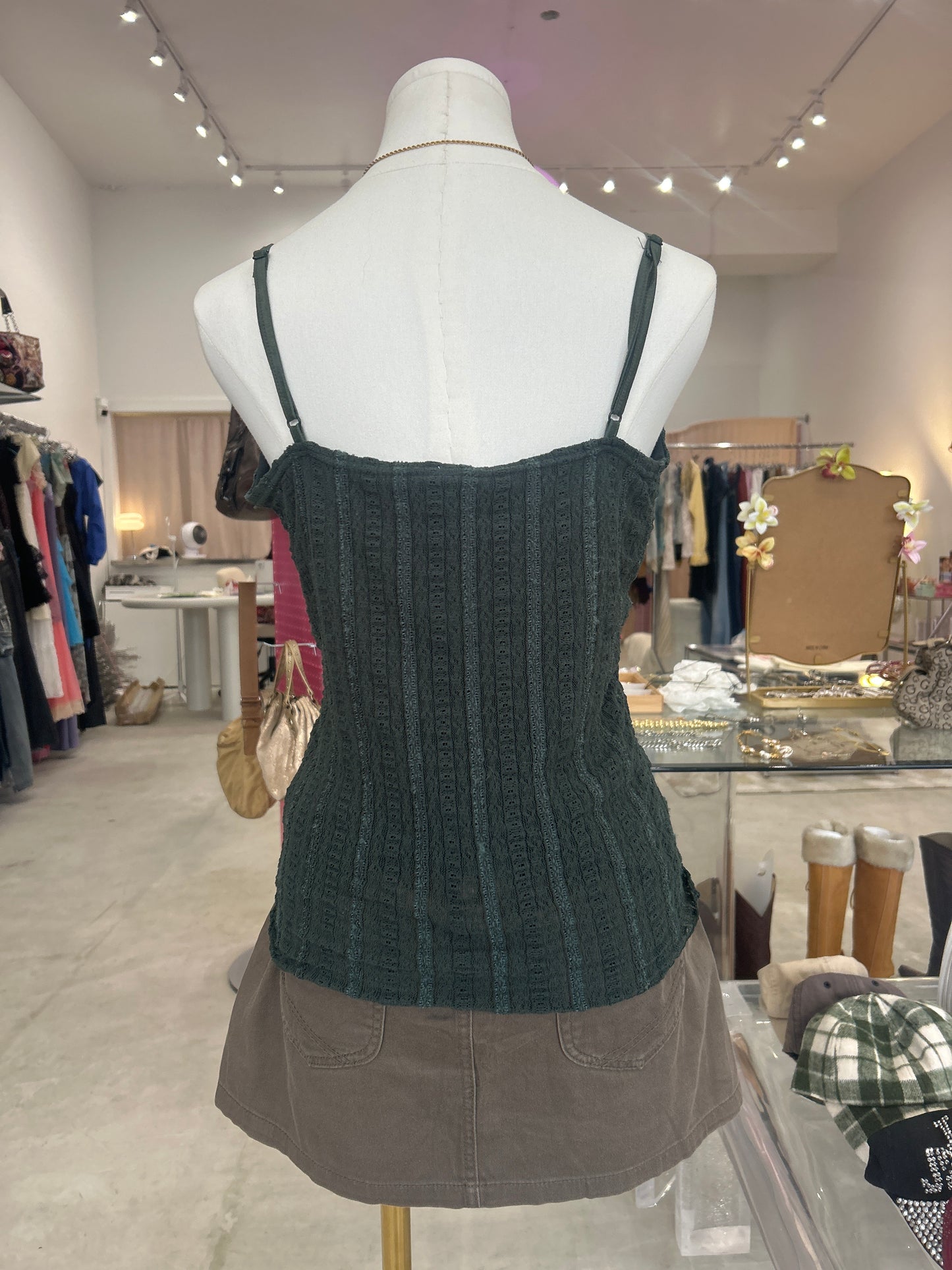 Cropp Green Cami