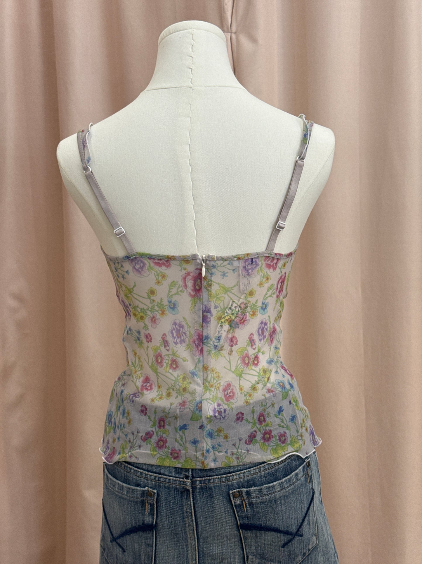 Intimissimi Floral Mesh Cami