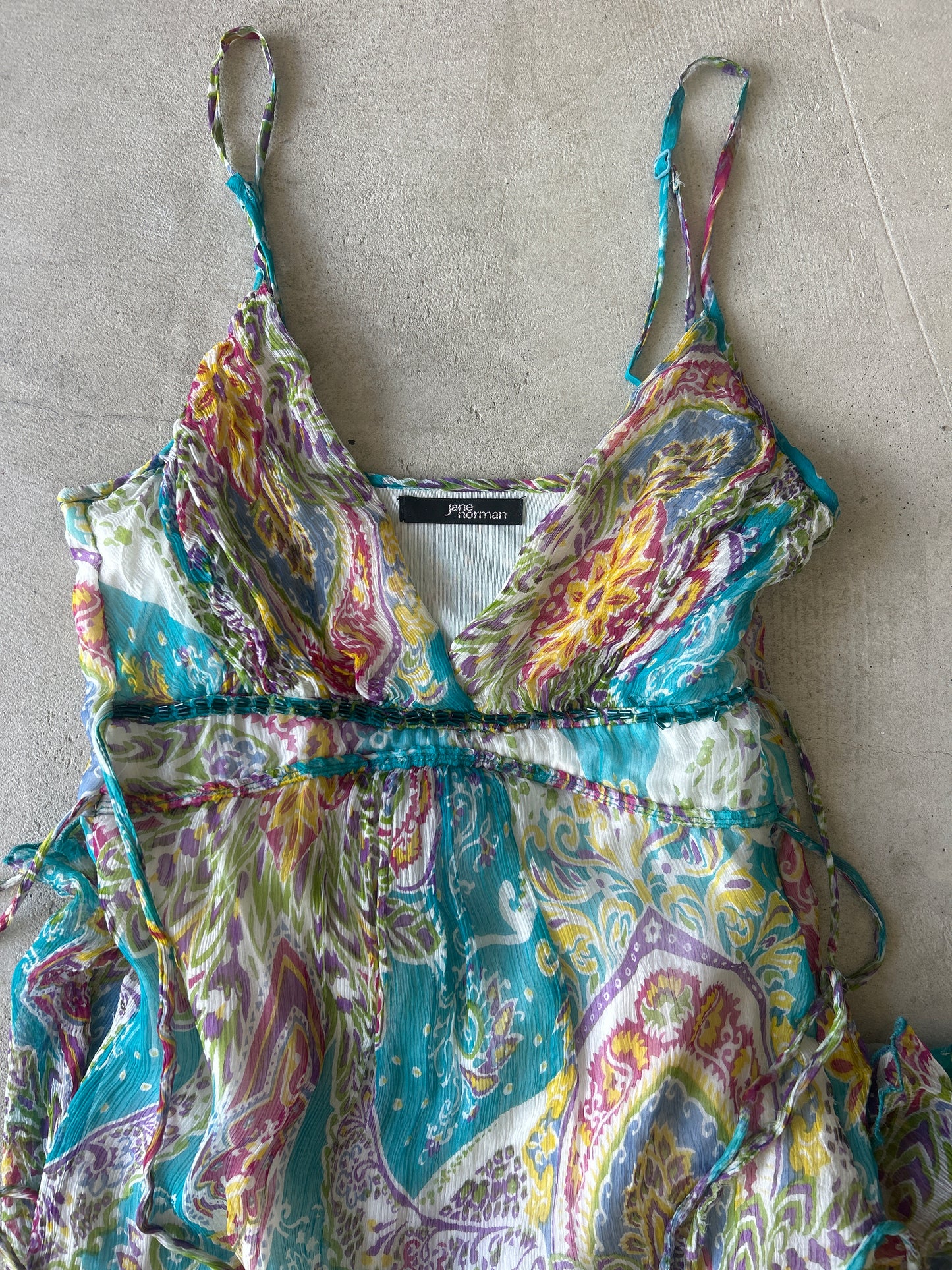 Jane Norman Paisley Maxi Dress