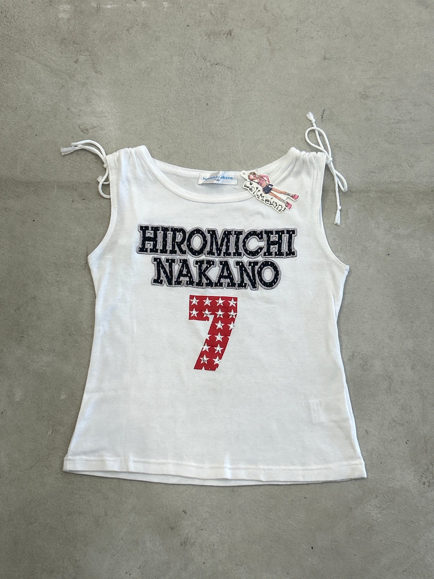 White Hiromichi Nakano 7 White Tank Top