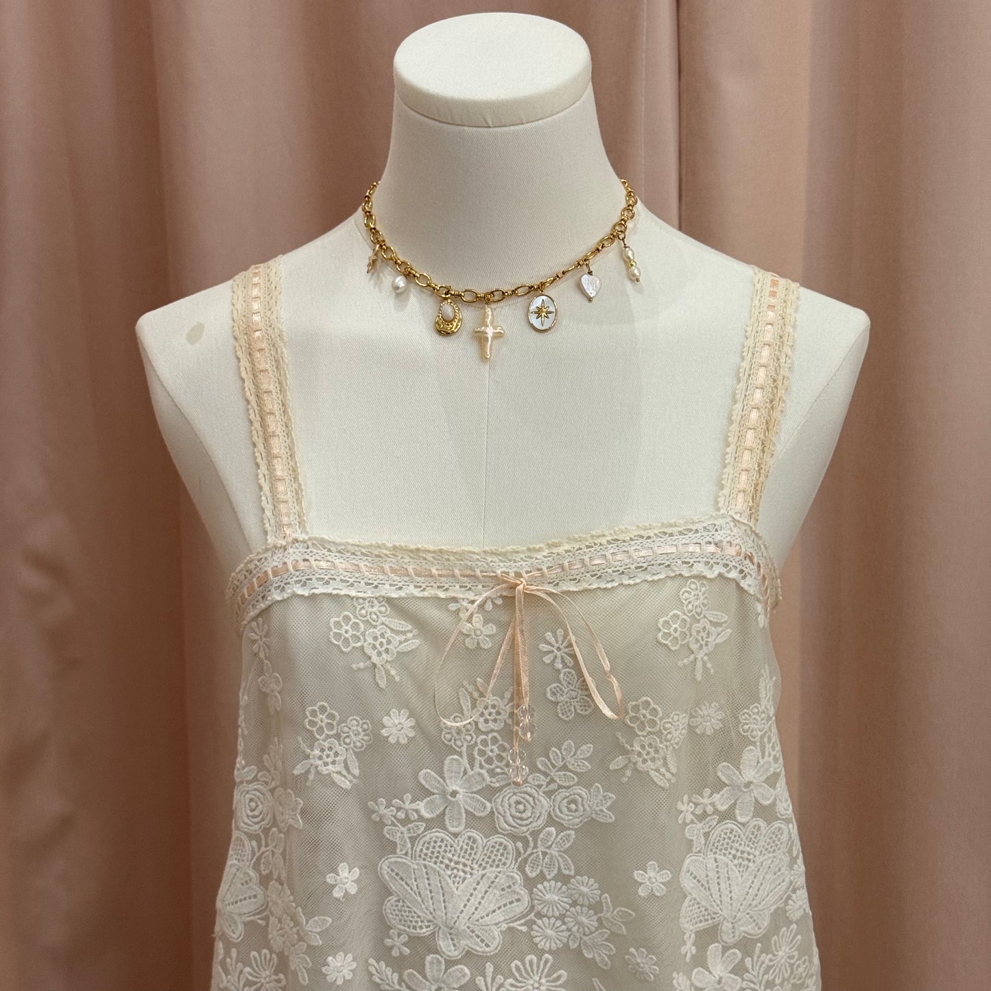 Forever New white lace top