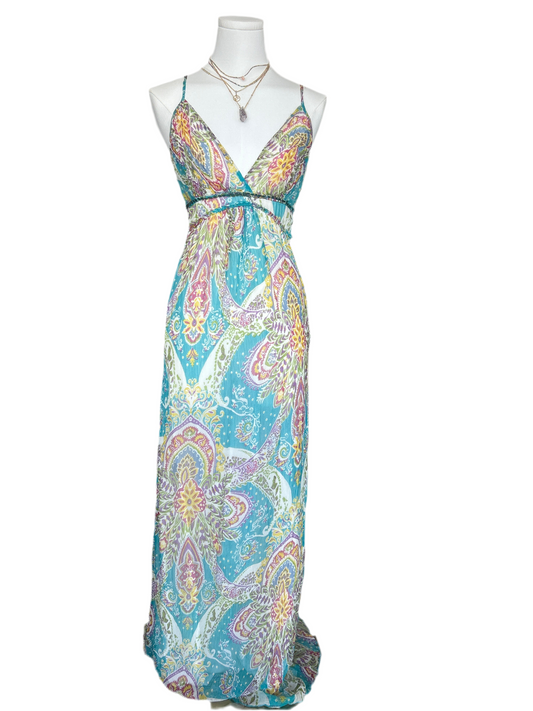 Jane Norman Paisley Maxi Dress