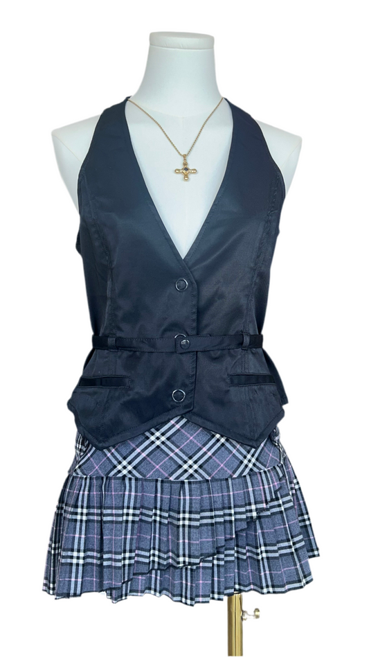 Ming Suit Black Vest