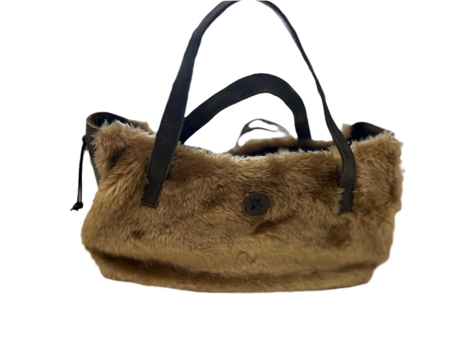 Brown Fur Purse