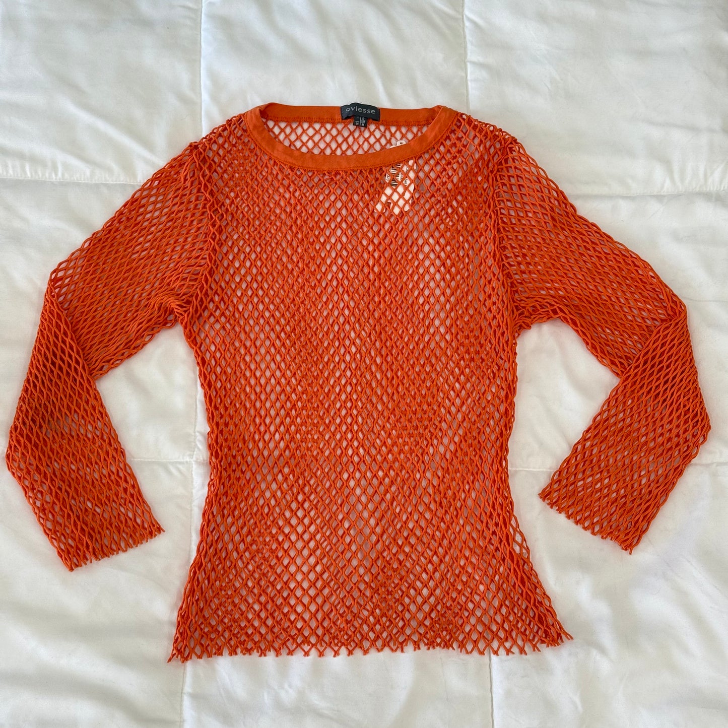Oviesse Orange Net Mid Top