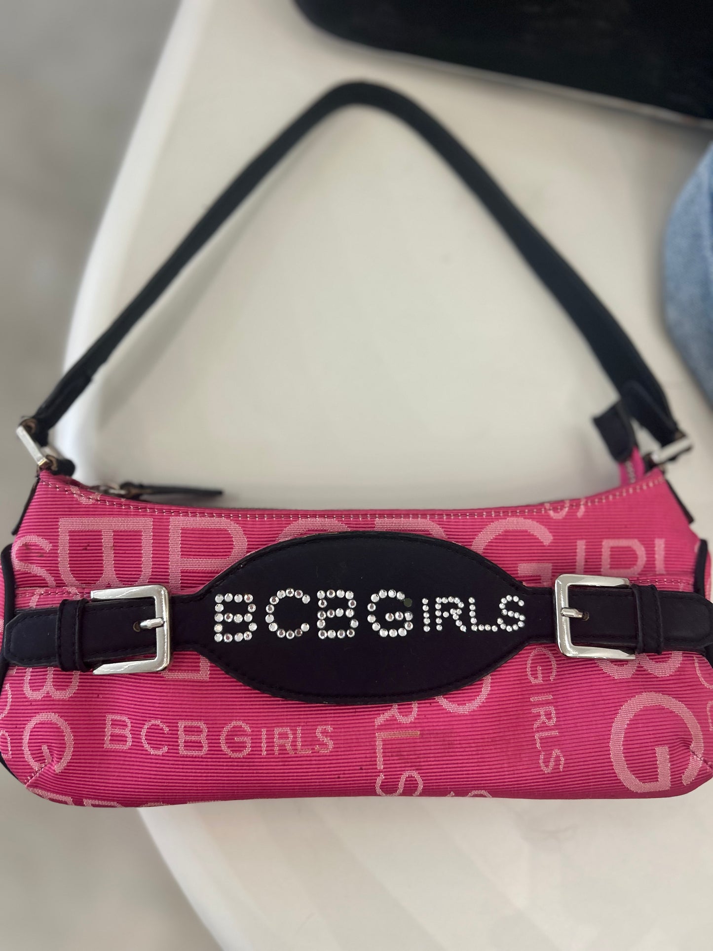 bcbgirl pink mini bag